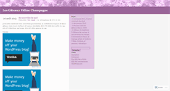 Desktop Screenshot of celinegateaux.wordpress.com
