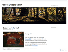 Tablet Screenshot of fausetdubois.wordpress.com