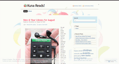 Desktop Screenshot of kunareads.wordpress.com