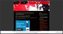 Desktop Screenshot of hiphopvancouver.wordpress.com