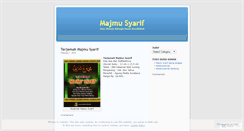 Desktop Screenshot of majmusyarif.wordpress.com