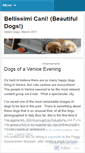 Mobile Screenshot of dogsofitaly.wordpress.com