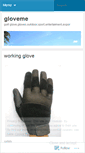 Mobile Screenshot of gloveme.wordpress.com