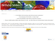 Tablet Screenshot of birthdaysmiles.wordpress.com