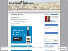 Tablet Screenshot of jmcruz.wordpress.com