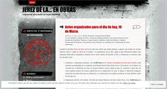 Desktop Screenshot of jerezunica.wordpress.com