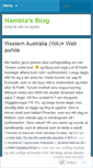 Mobile Screenshot of hambla.wordpress.com