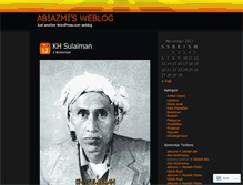 Tablet Screenshot of abiazmi.wordpress.com