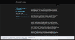 Desktop Screenshot of ethronson.wordpress.com