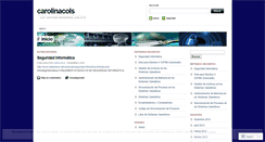 Desktop Screenshot of carolinacols.wordpress.com
