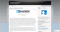 Desktop Screenshot of handienterprises.wordpress.com