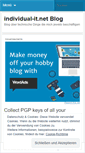 Mobile Screenshot of individualit.wordpress.com