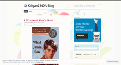 Desktop Screenshot of kdigan2340.wordpress.com