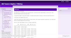 Desktop Screenshot of mrtowne.wordpress.com