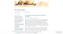 Desktop Screenshot of jakearmerding.wordpress.com