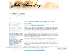 Tablet Screenshot of jakearmerding.wordpress.com