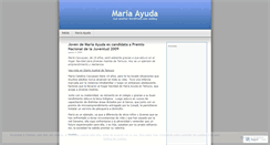 Desktop Screenshot of mariaayuda.wordpress.com