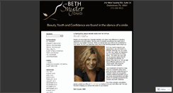 Desktop Screenshot of bethsnyderdmd.wordpress.com