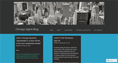 Desktop Screenshot of chicagoagentblog.wordpress.com