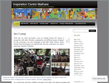 Tablet Screenshot of inspirationcentermathare.wordpress.com