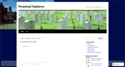 Desktop Screenshot of perpetualvigilance.wordpress.com