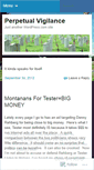 Mobile Screenshot of perpetualvigilance.wordpress.com