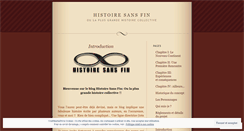 Desktop Screenshot of histoiresansfin.wordpress.com