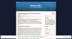 Desktop Screenshot of hassandai.wordpress.com