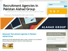 Tablet Screenshot of alahadgroup.wordpress.com