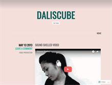 Tablet Screenshot of daliscube.wordpress.com