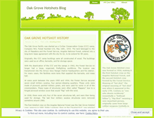 Tablet Screenshot of oakgrovehotshots.wordpress.com