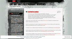 Desktop Screenshot of eatoutuk.wordpress.com
