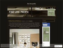 Tablet Screenshot of finelinepacific.wordpress.com