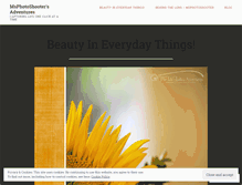 Tablet Screenshot of msphotoshooter.wordpress.com