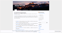 Desktop Screenshot of moffspringr.wordpress.com