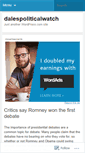 Mobile Screenshot of dalespoliticalwatch.wordpress.com