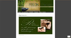 Desktop Screenshot of ablon.wordpress.com