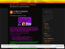 Tablet Screenshot of mperezhdez.wordpress.com