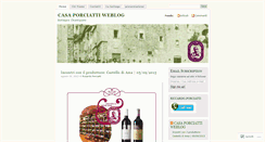 Desktop Screenshot of casaporciatti.wordpress.com
