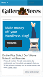 Mobile Screenshot of gallerypieces.wordpress.com
