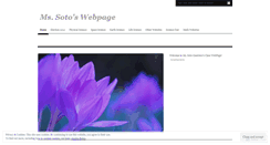 Desktop Screenshot of mssoto.wordpress.com
