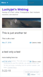 Mobile Screenshot of luckyjet1.wordpress.com