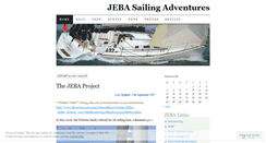 Desktop Screenshot of jebasailing.wordpress.com