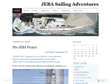 Tablet Screenshot of jebasailing.wordpress.com