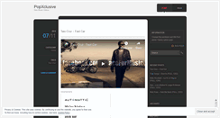 Desktop Screenshot of popxclusive.wordpress.com