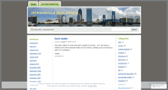 Desktop Screenshot of jaxrealestate.wordpress.com