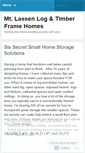 Mobile Screenshot of mtlassenhomes.wordpress.com