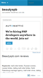Mobile Screenshot of beautyspb.wordpress.com