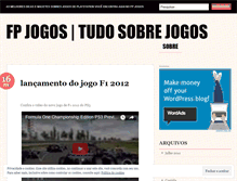 Tablet Screenshot of fpjogos.wordpress.com