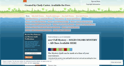 Desktop Screenshot of carterquilter.wordpress.com